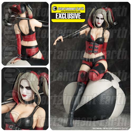 Fantasy Figure Gallery DC Comics Collection Harley Quinn Resin Statue - Entertainment Earth Exclusive