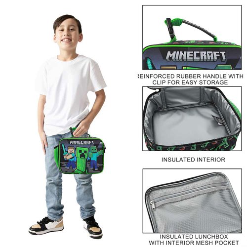 Minecraft Insulated Lunch Tote