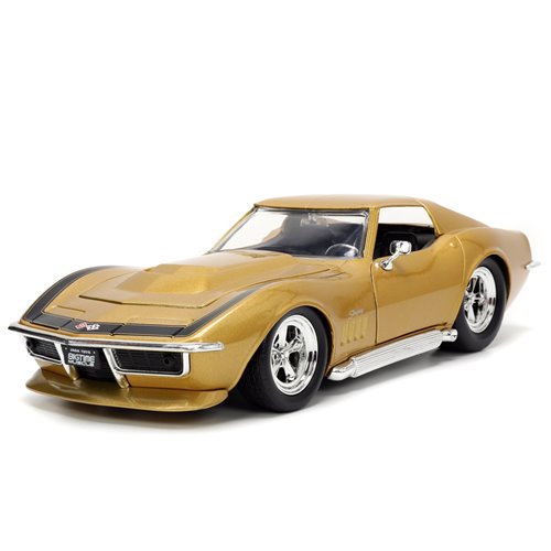 Bigtime Muscle 1969 Corvette Stingray ZL-1 1:24 Scale Die-Cast Metal Vehicle