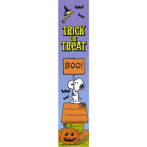 Peanuts Trick-or-Treat Halloween Porch Sign