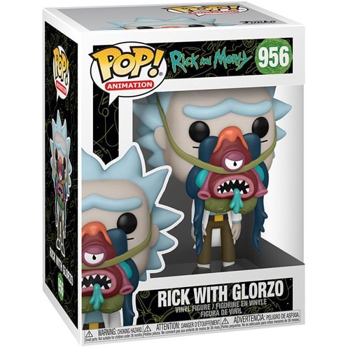Rick and Morty Rick with Glorzo Pop! Vinyl Figure