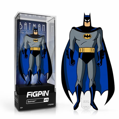 Batman: The Animated Series Batman FiGPiN Classic Enamel Pin