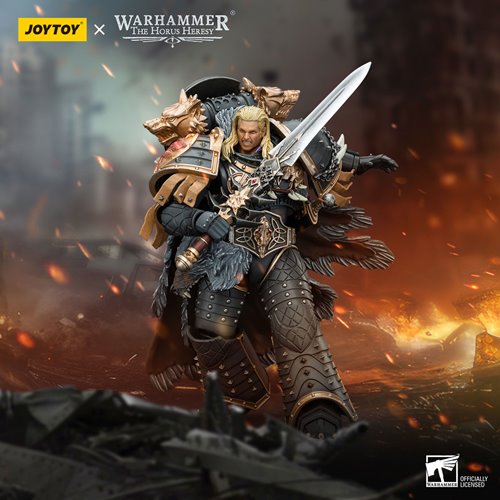Joy Toy Warhammer The Horus Heresy Space Wolves Leman Russ Primarch of the VIth Legion 1:18 Scale Ac
