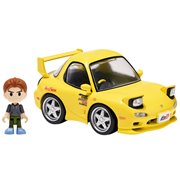 Initial D QV-06 Mazda RX-7 FD3S Q Village Model Kit Set