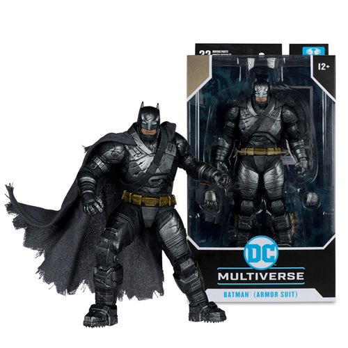 DC Multiverse Wave 20 Batman Armored Suit Batman v Superman: Dawn of Justice 7-Inch Scale Action Fig