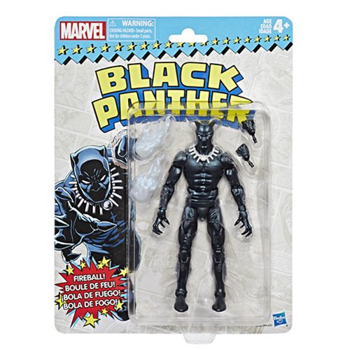 Marvel Legends Vintage Black Panther 6-Inch Action Figure