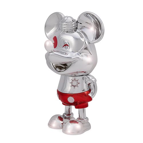 Disney 100 Mickey Mouse Sailor M. Silver and Red Electroplate Version 8-Inch Collectible Vinyl Figur