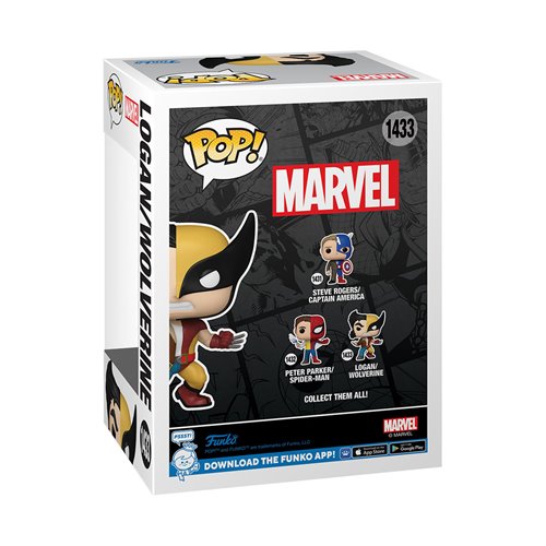 Marvel Comics Split Wolverine / Logan Funko Pop! Vinyl Figure