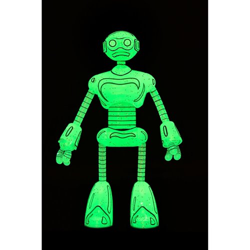 Teenage Mutant Ninja Turtles Mirage Comics Transmat Fugitoid Glow-in-the-Dark 7-Inch Scale Action Fi