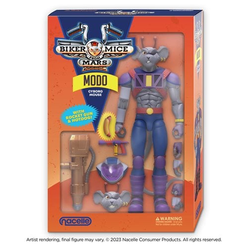 Biker Mice from Mars Modo 7-Inch Scale Action Figures