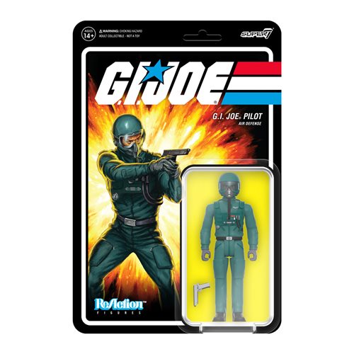 G.I. Joe Joe Pilot Facemask 3 3/4-Inch ReAction Figure