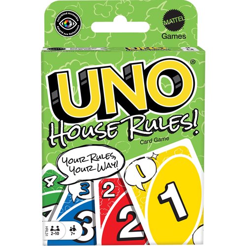 UNO House Rules Card Game