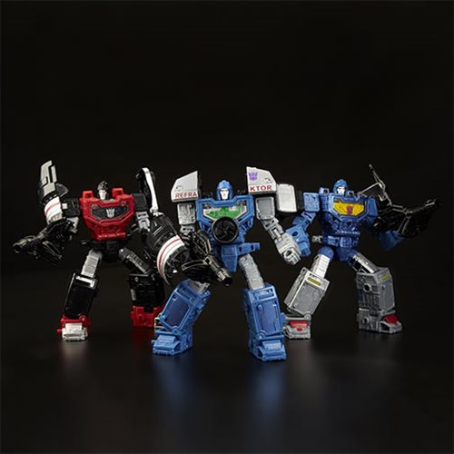 Transformers Generations War for Cybertron: Siege Deluxe Refraktor 3-Pack (G1 Toy Colors) - Exclusive