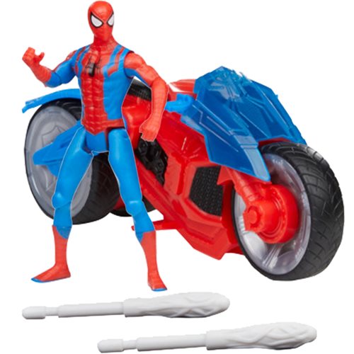 Spider-Man Epic  Hero Series Web Blast Cycle with Action Figure