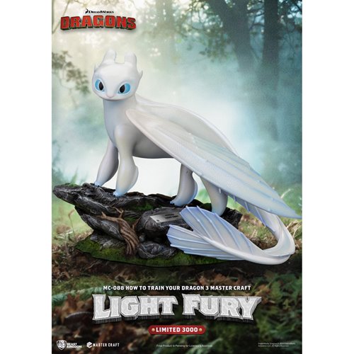 How to Train Your Dragon 3 Light Fury MC-088 Master Craft Statue