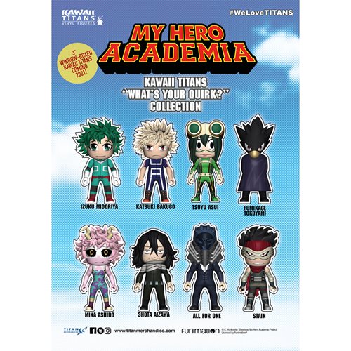 MHA What's Your Quirk Titan Mini-Figure Display Case of 18