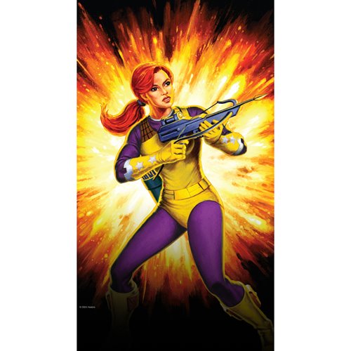 G.I. Joe DIC Purple Scarlett 3 3/4-Inch ReAction Figure