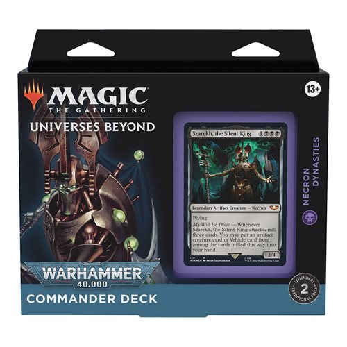 Magic: The Gathering Universes Beyond Warhammer 40,000 Commander Deck Case of 4