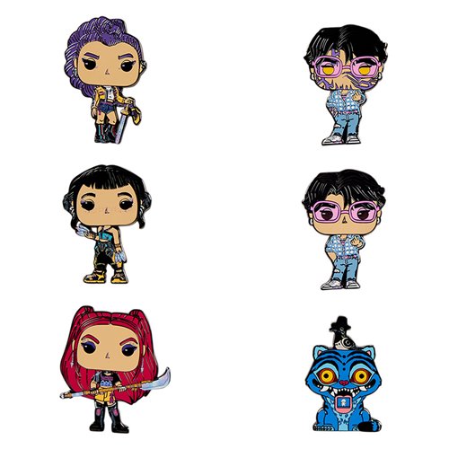 KPop Demon Hunters Mystery Box Pin Case of 12