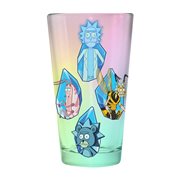 Rick and Morty Irridescent Glass