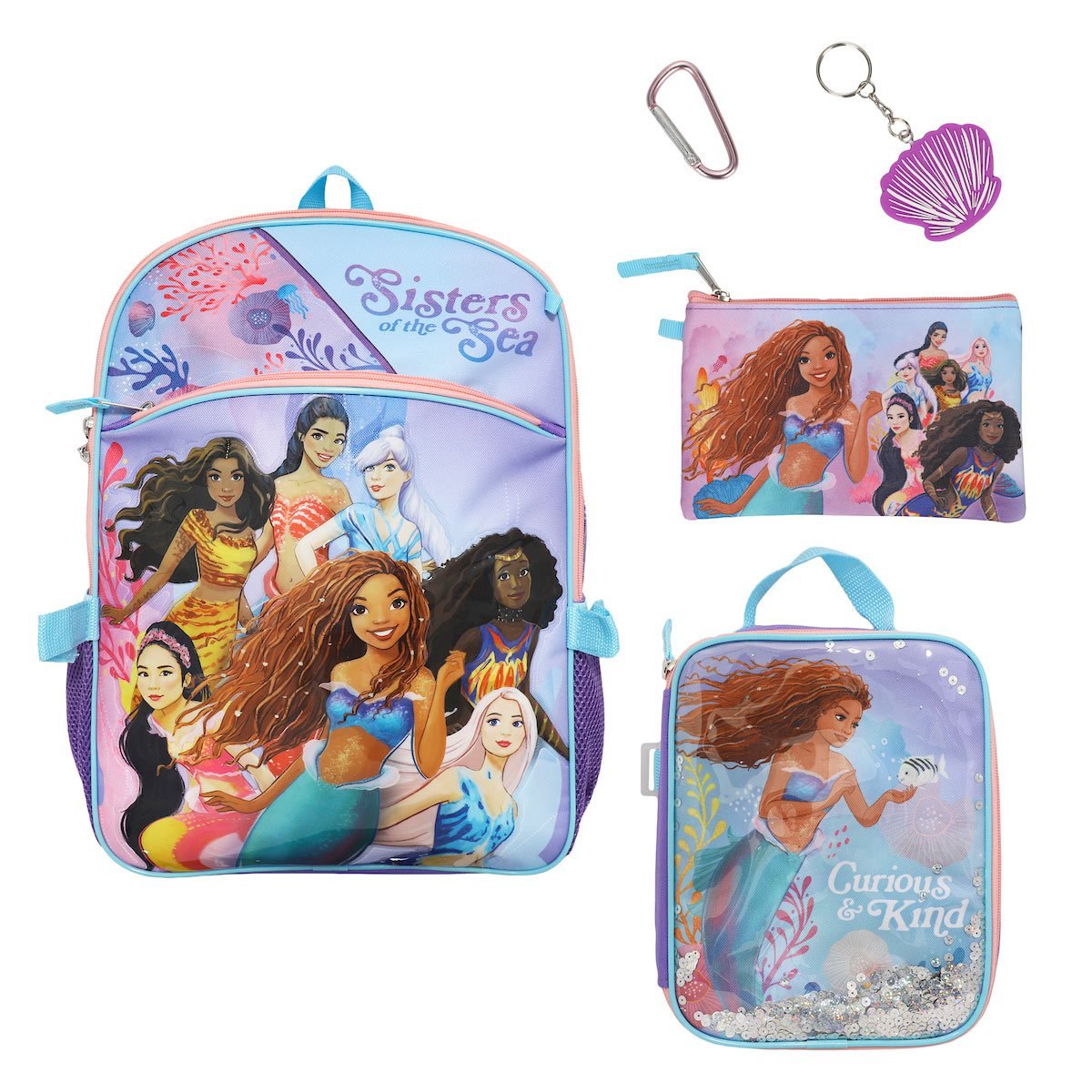 Ariel (The Little Mermaid 2023) Disney Iridescent Mini Backpack –  Collector's Outpost