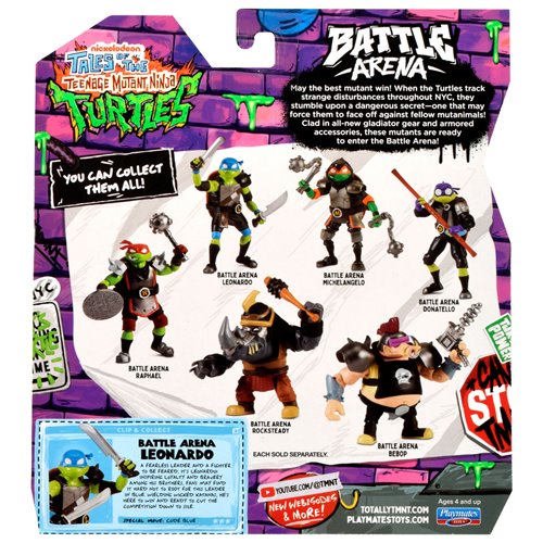 Tales of the Teenage Mutant Ninja Turtles Basic Action Figure Wave 6 Case of 8