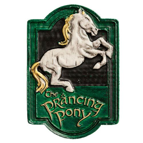 Lord of the Rings The Prancing Pony Sign Magnet