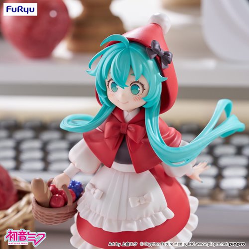 Vocaloid Hatsune Miku Little Red Riding Hood Version Desktop Fairy Statue