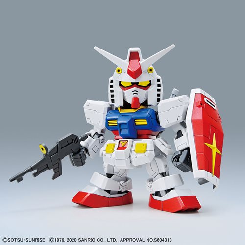 Gundam Hello Kitty and RX-78-2 Gundam SD-EX Standard Model Kit