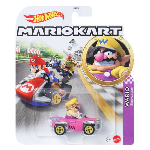 Mario Kart Hot Wheels 2025 Mix 6 Vehicle Case of 8