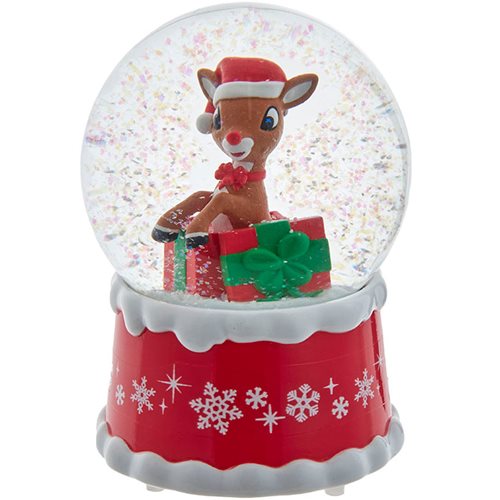 Rudolph the Red-Nosed Reindeer 4-Inch Water Globe