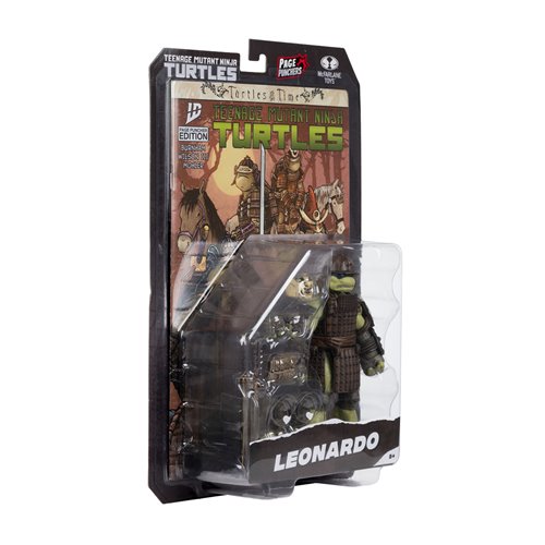 Teenage Mutant Ninja Turtles Page Punchers Wave 4 Leonardo Turtles in Time 5-Inch Scale Action Figur
