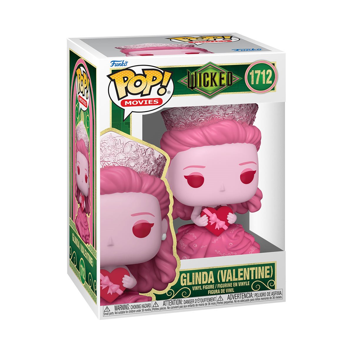 Wicked Glinda (Valentine) Funko Pop! Vinyl Figure #1712