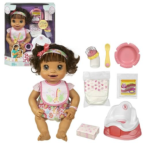 learns to potty baby alive