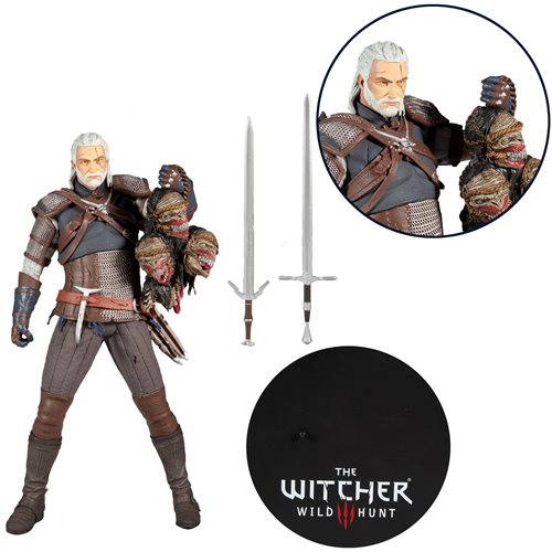 The Witcher 3: The Wild Hunt Geralt of Rivia 12-Inch Action Figure, Not Mint