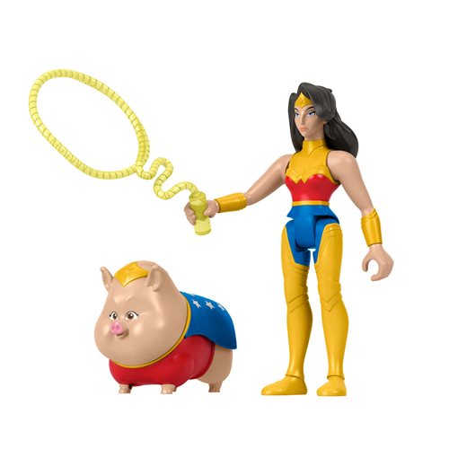 Fisher-Price DC League of Super-Pets Hero and Pet Action Figure Case of 4