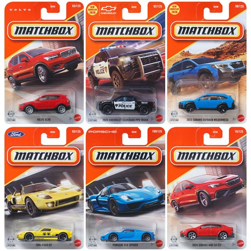 Matchbox Car Collection 2026 Mix 10 Vehicles Case of 24