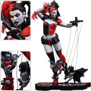 Harley Quinn Red White Black Emanuela Lupacchino Statue