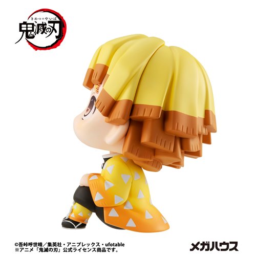 Demon Slayer: Kimetsu no Yaiba Zenitsu Agatsuma Smile Version Look Up Series Statue