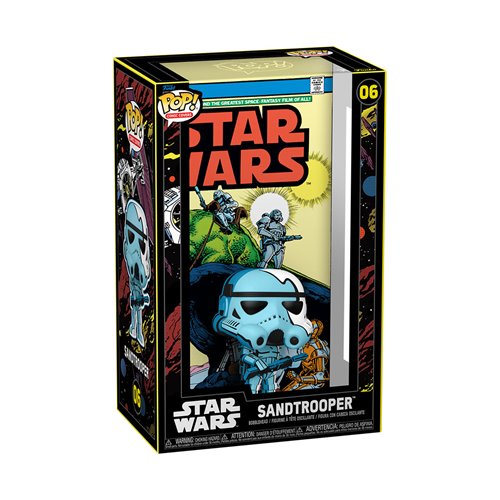 Star Wars Sandtrooper (1977) #31 Funko Pop! Comic Cover Figure with Case