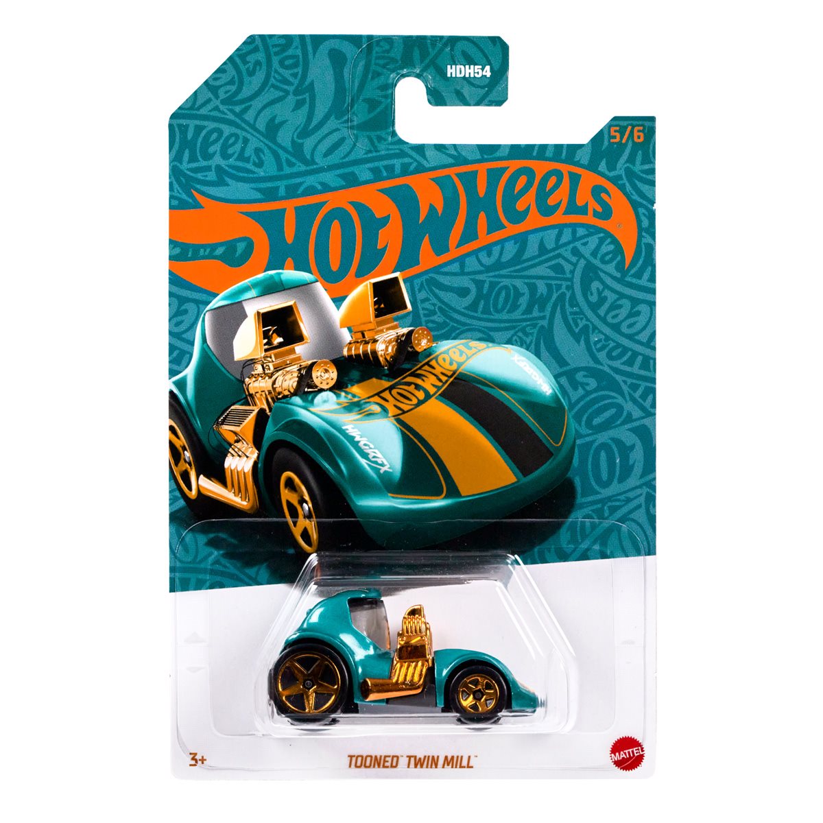 thumbnail image 2 of 2022 Hot Wheels 54th Anniversary Pearl & Chrome B Case – 5 Car Set (HDH54-956B), 1:64 Scale 2 of 4