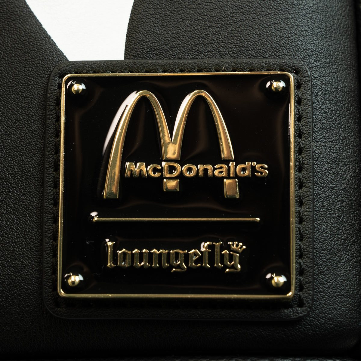 McDonald's Breakfast Egg McMuffin Logo Allover Print Mini Backpack