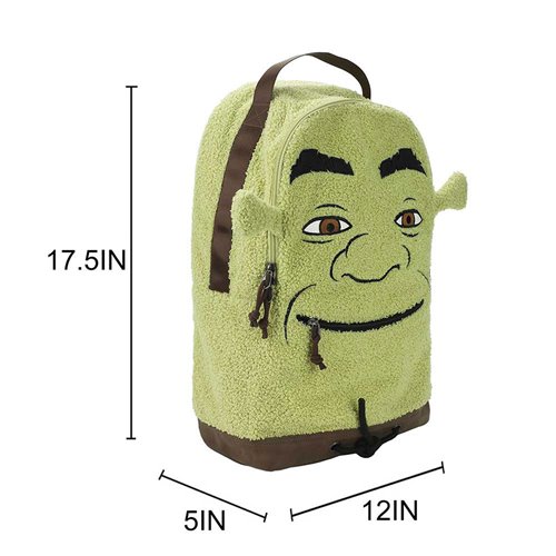 Shrek Sherpa Big Face Backpack