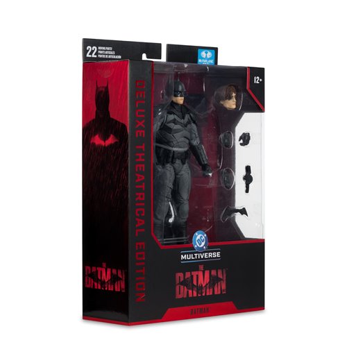 DC Multiverse Deluxe Theatrical Edition Wave 5 The Batman 2022 Batman 7-Inch Scale Action Figure
