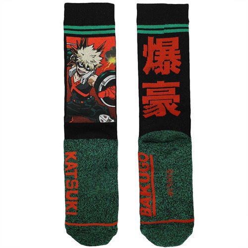 My Hero Academia Bakugo Crew Socks