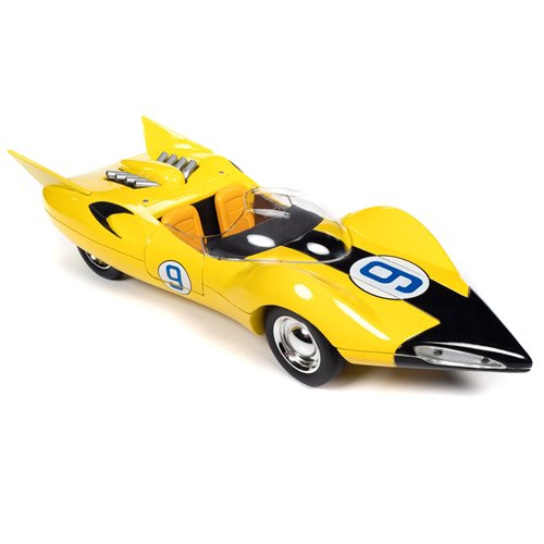 Speed Racer Shooting Star 1:18 Scale Die-Cast Metal Vehicle with Racer X Figure