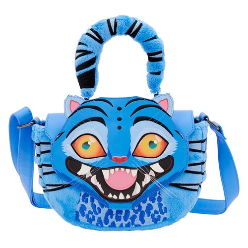 KPop Demon Hunters Derpy Light-Up Faux Fur Crossbody Bag