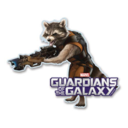 Guardians of the Galaxy Rocket Funky Chunky Magnet