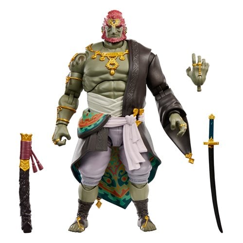 The Legend of Zelda Heroes of Hyrule Tears of the Kingdom Deluxe Ganondorf 6-Inch Scale Action Figur