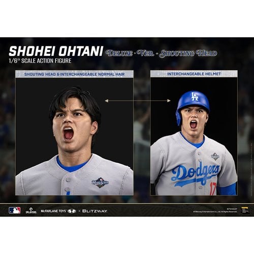 MLB McFarlane Sportspicks Los Angeles Dodgers Shohei Ohtani Deluxe Version 1:6 Scale Action Figure